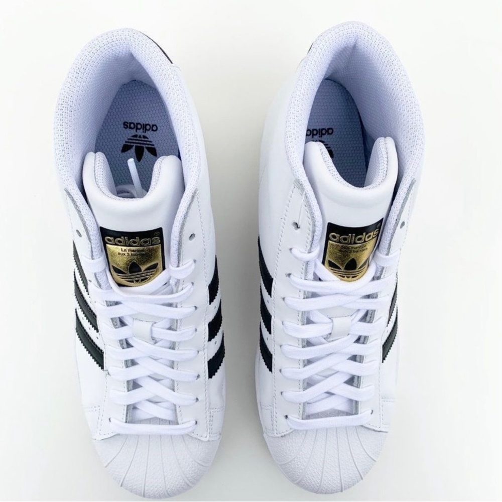 Excellent Condition Adidas Pro-Model Leather High… - image 2